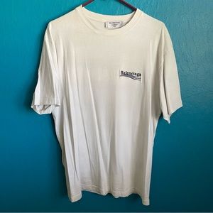 Balenciaga Political Campaign T-shirt